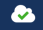 This icon contains a white cloud with a green check mark to indicate that all actions are synced between the Mobile App and the Motili Platform.